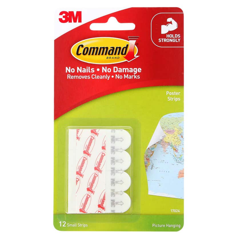 Poster Strips - 12 Pack Command