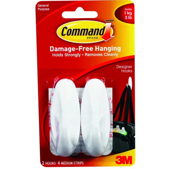 Hook Comm Adh Designer Med Cd2