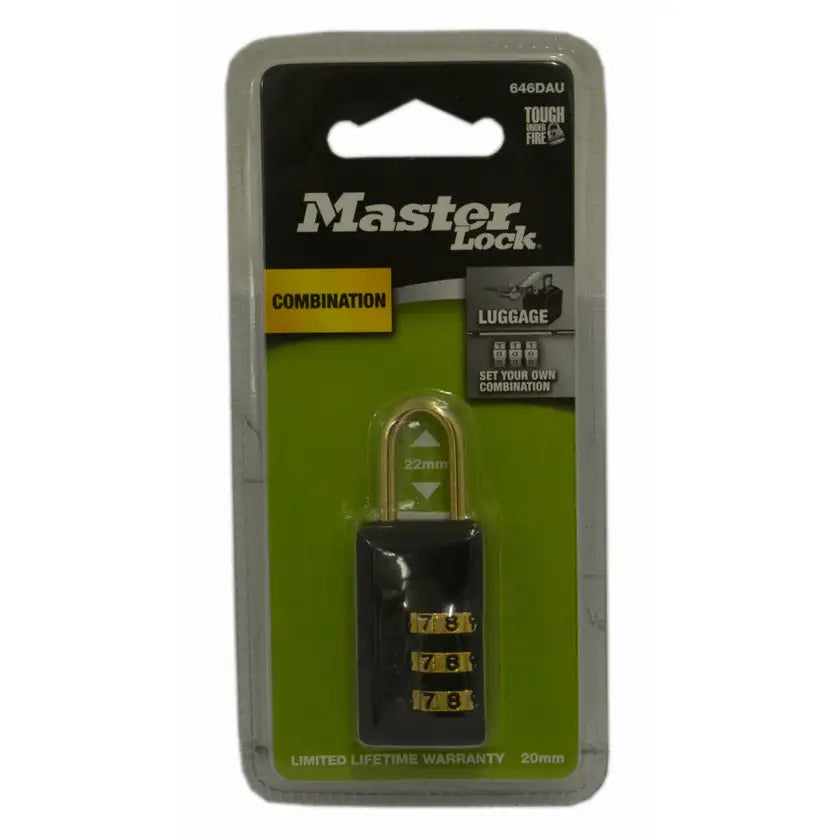 Padlock Master Comb Reset 20mm