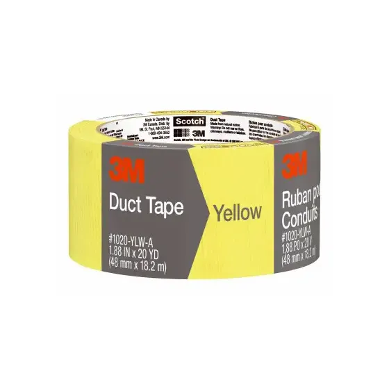 Tape Duct Cloth Yellow 48mmx18.2m