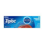 Ziploc Medium Freezer Bags – 19 Pack