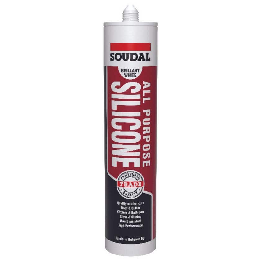Silicone All Purpose Translucent 300ml Soudal