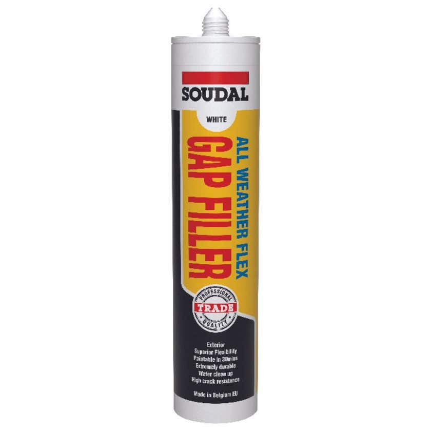 Filler Gap All Weather Flex White 300ml Soudal