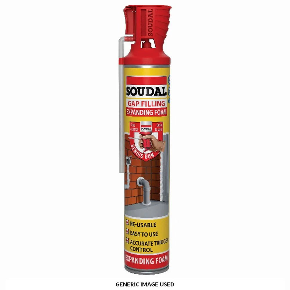 Foam Expanding Genius Gun 500ml Soudal