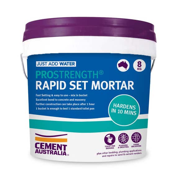 Cement Australia PROSTRENGTH® Rapid Set Mortar 8kg