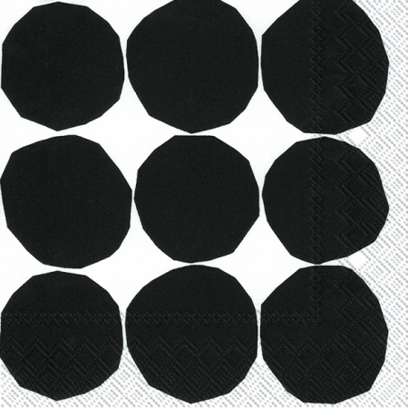 Marimekko - Kivet Black White - Cocktail