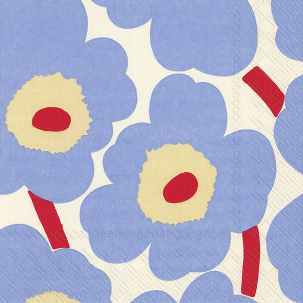 Marimekko - Unikko Cream Blue