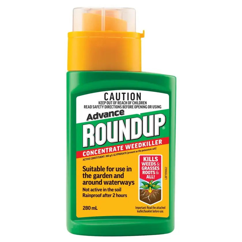 Advanced Liquid Concentrate Weedkiller 280ml Roundup