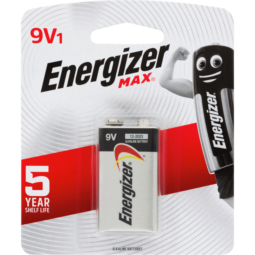 Energizer Max Battery 9V 1 Pack