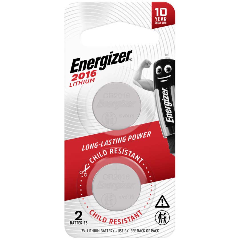 Battery Coin Lithium ECR2016 BP2 - Energizer
