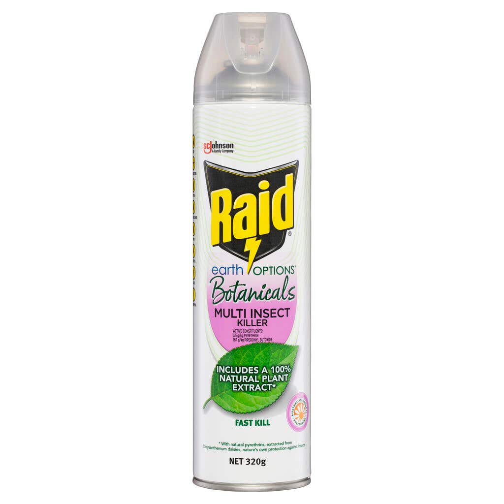 Earth Options Botanicals Multi Insect Spray 320g Raid