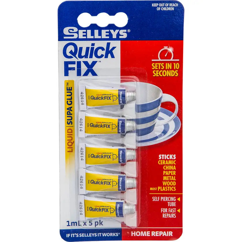 Quickfix Supa Glue 1 ml 5PK