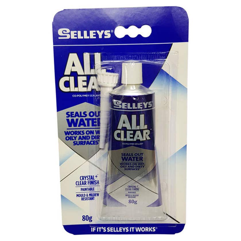 Sealant All Clear 80g Selleys