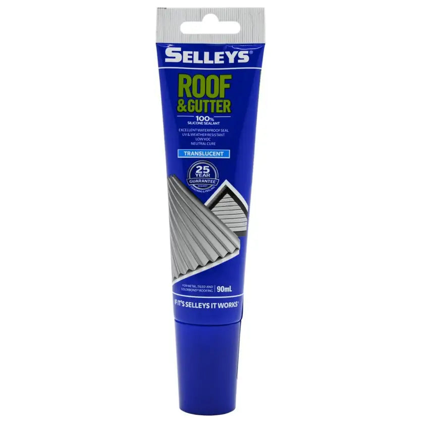 Silicone Roof & Gutter Translucent 90ml