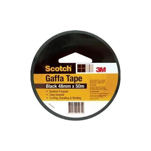 Tape Gaffa Black 48mmx50m Scotch