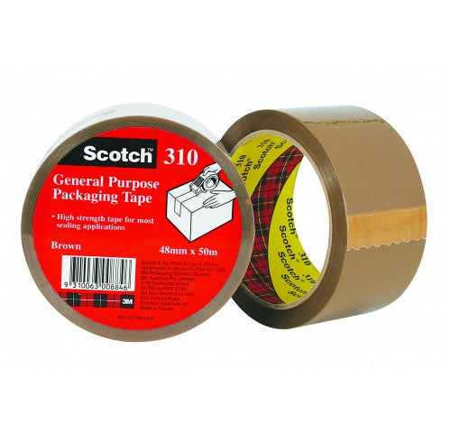 Packaging Tape 1 pk 48mmx50m 310 Brown