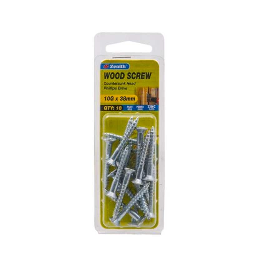 Screw Wd Csk Phl Zp 10Gx38Sp18