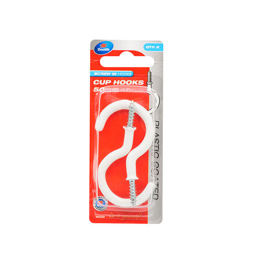 Hooks Cup 3.7x50mm PVC Cd2