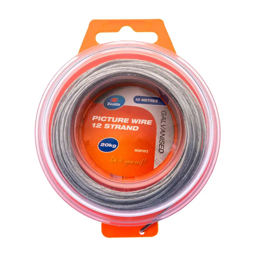 Wire Picture Galvanised 12 String 5M (20Kg)