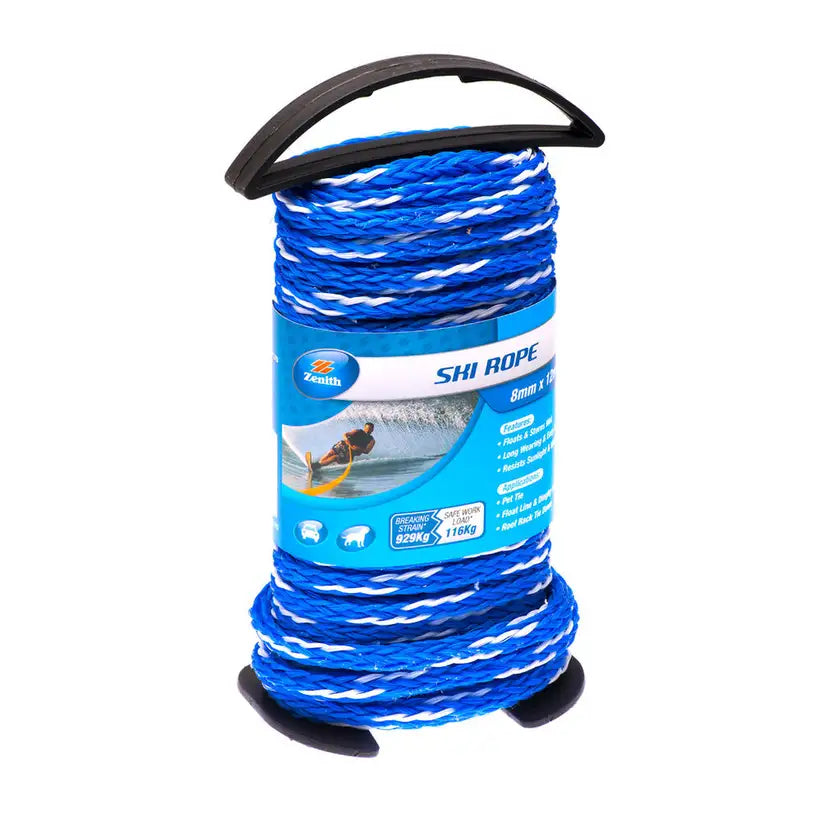 Zenith Ski Rope 8mm x 12m