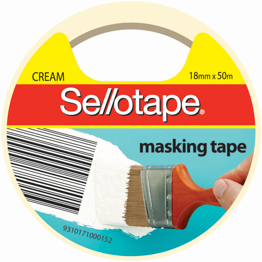 Masking Tape 18mm x 50M Sellotape