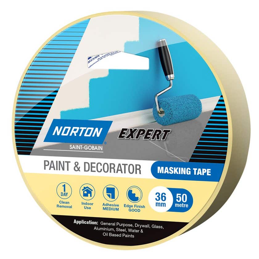 Masking Tape Paint & Decorator 36mm X 50M