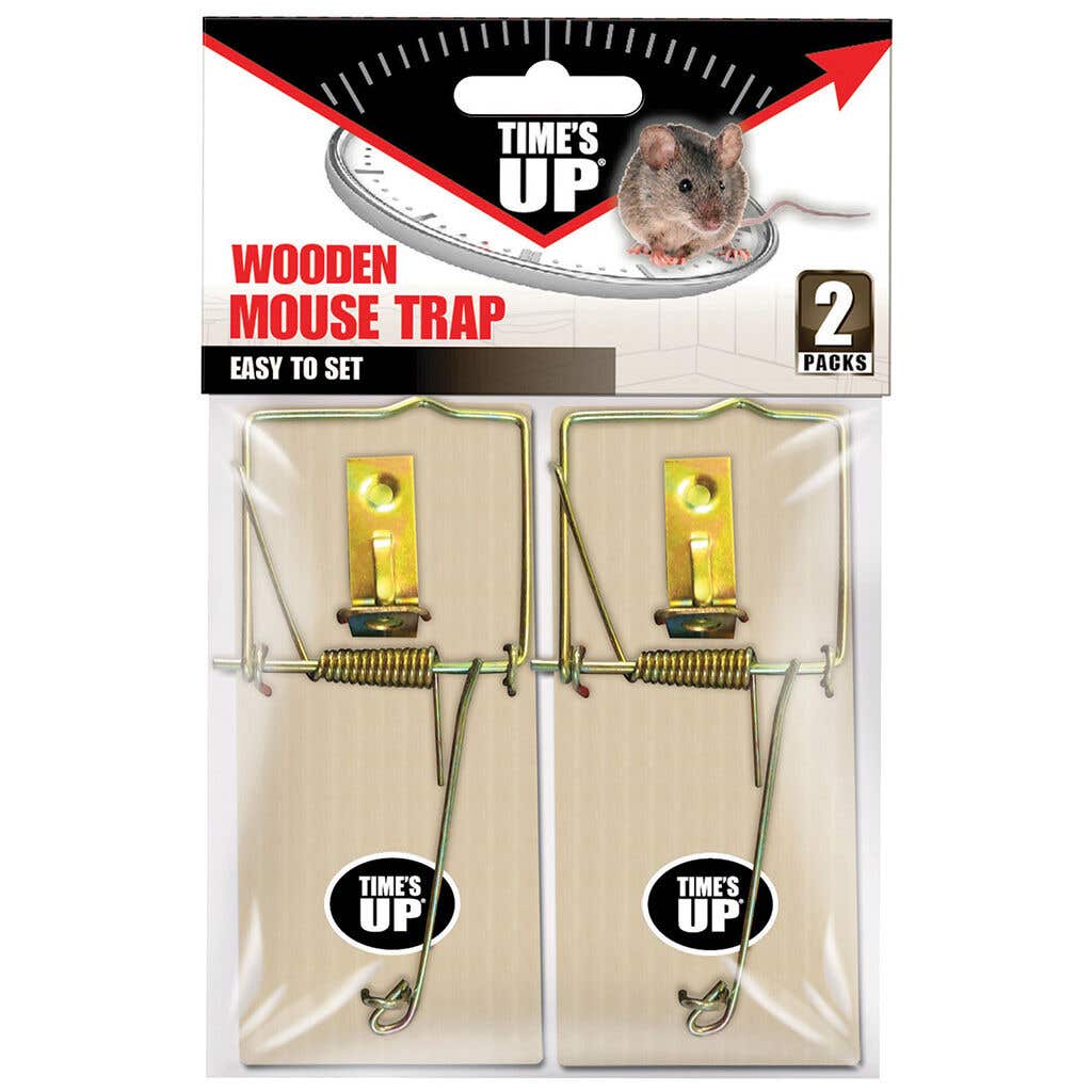 Mouse Trap Wooden Times Up Twin Pack