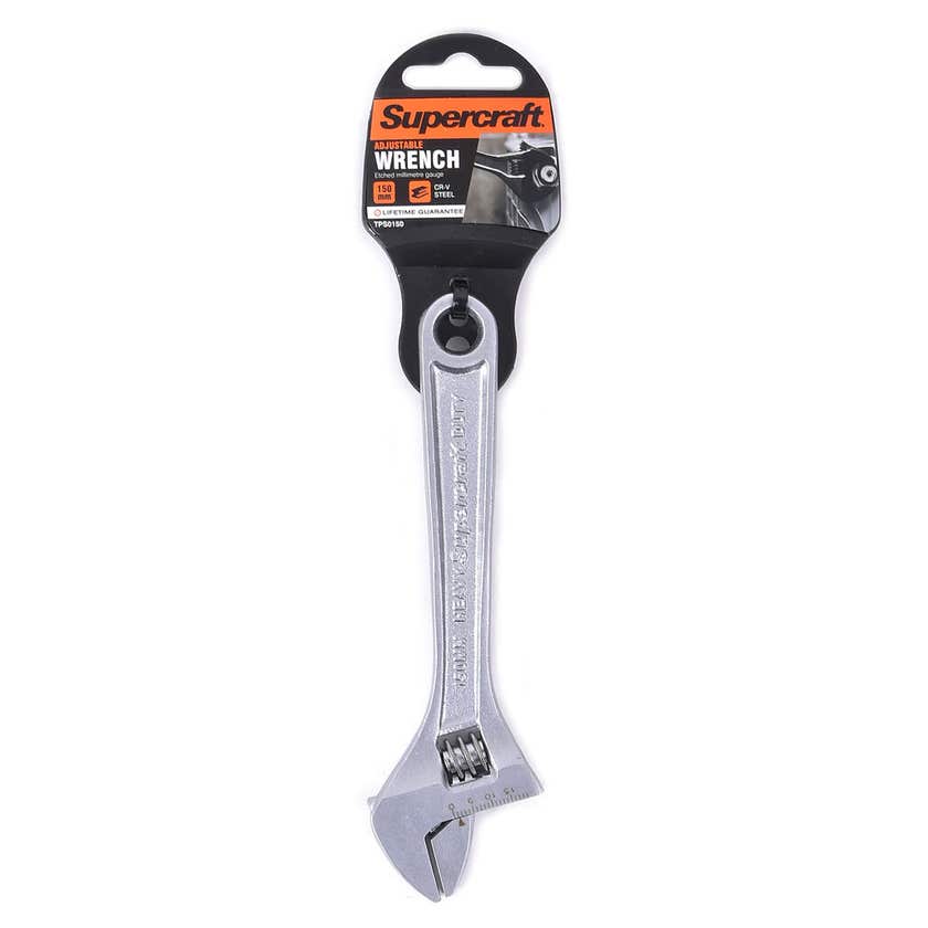Wrench Adjustable 150mm Supercraft