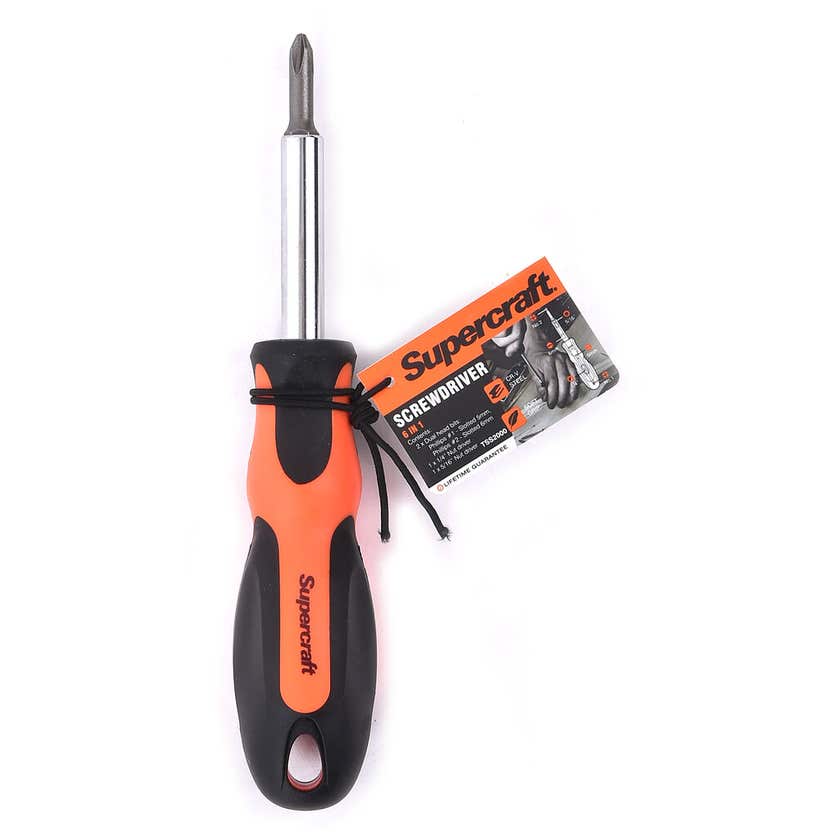 Screwdriver Soft Grip 6Pce Supercraft