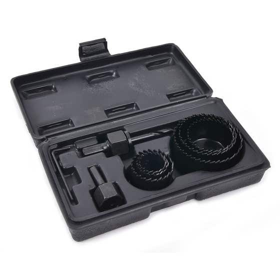 Holesaw Set 25-64mm - 9 Piece Supercraft