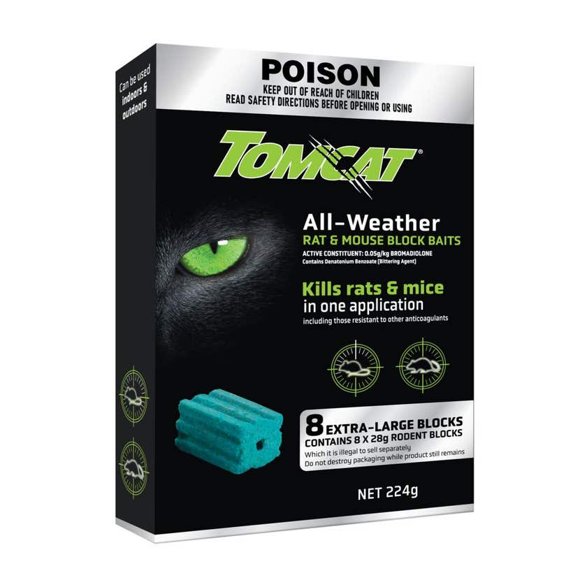 Tomcat Rat and Mouse block baits