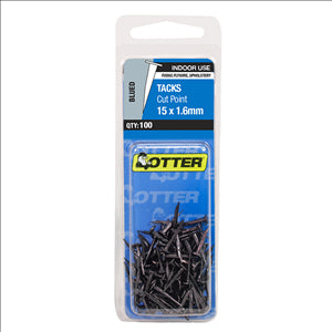 Tacks Blued Cut 15x1.60mm Handy Pack 110