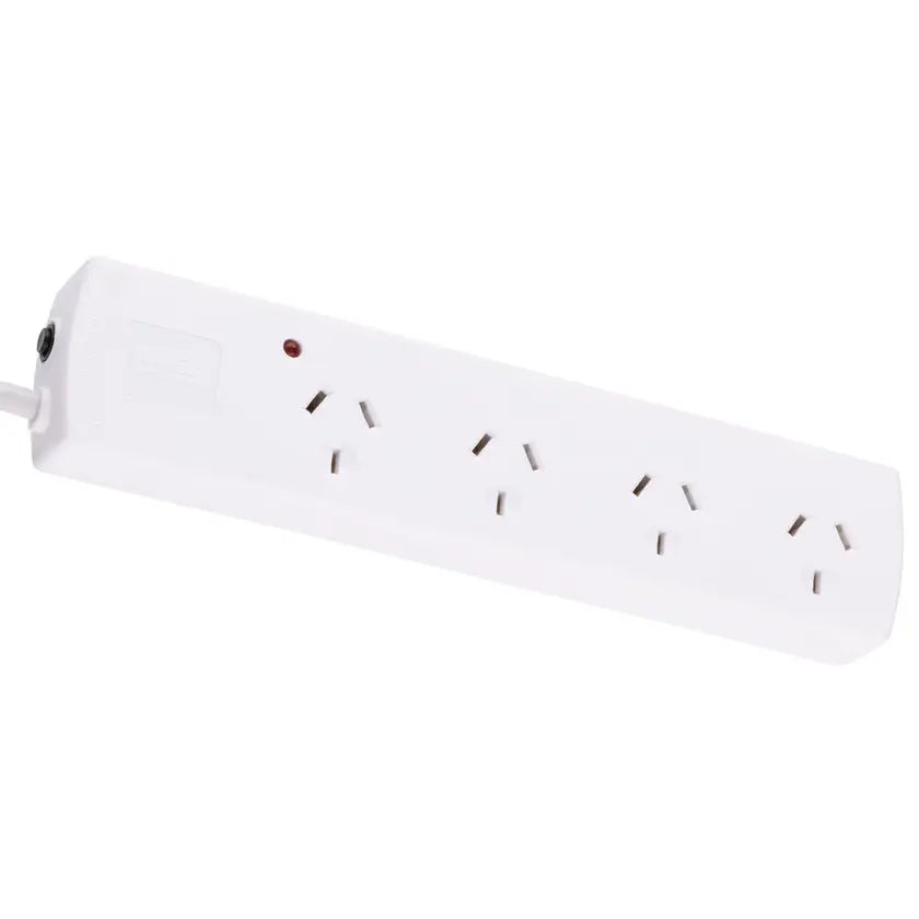 4 Outlet Powerboard with Surge Protection Arlec