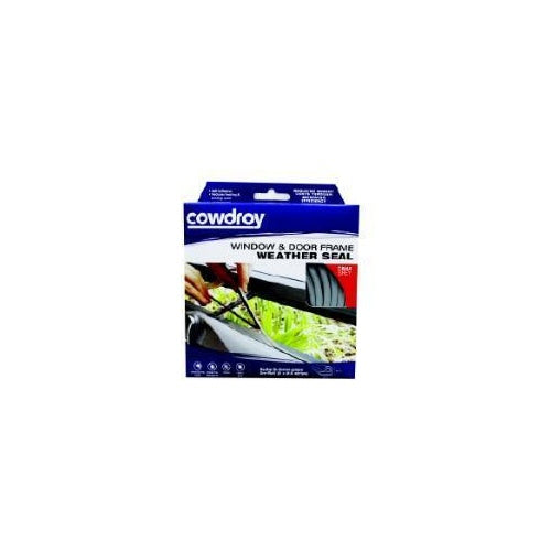 Rubber Weather Seal Window/door 3-5mmx5m Grey