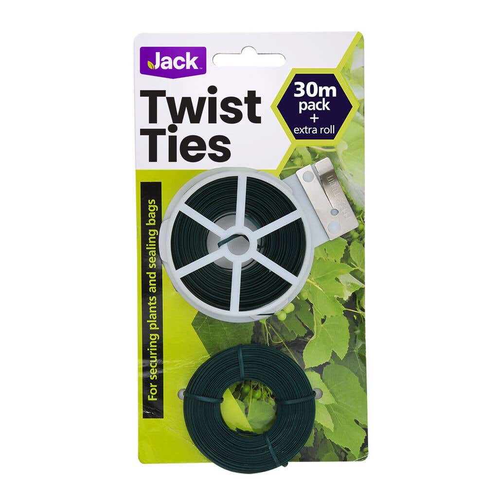 Twist Tie PVC 30m pack + Extra Roll