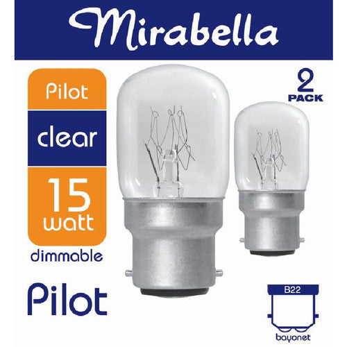 Globe Pilot Bc Clear 15W Bc Pk2 Mirabella