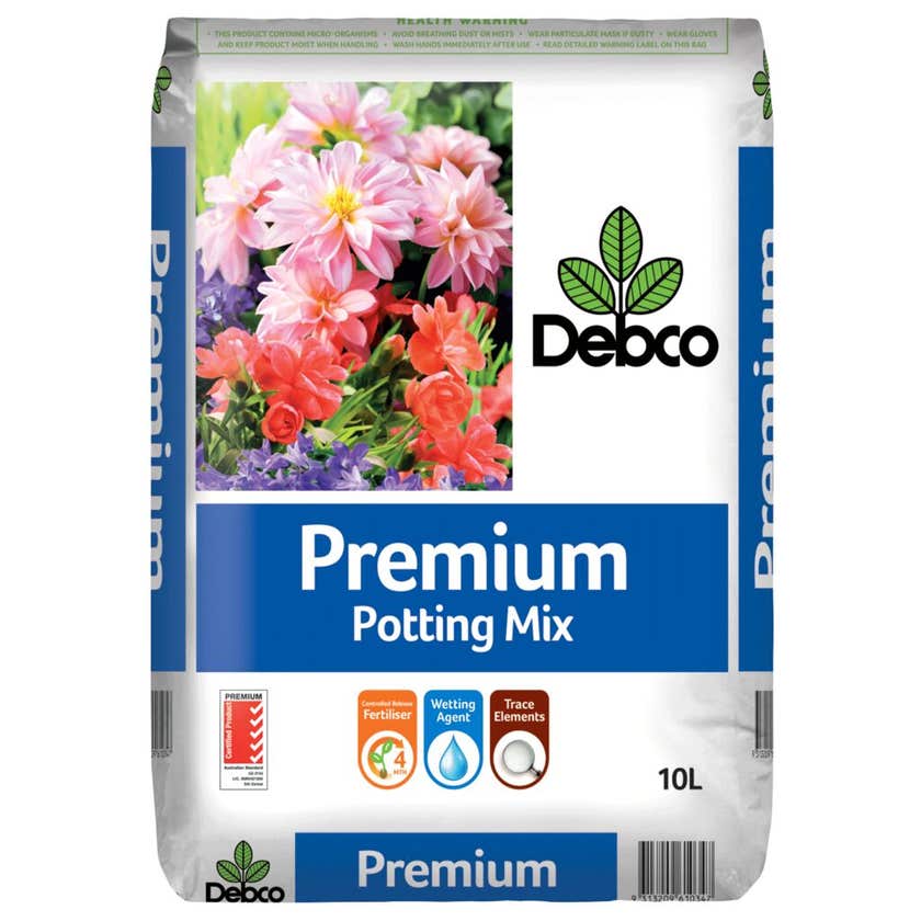 Potting Mix Premium 10l Debco