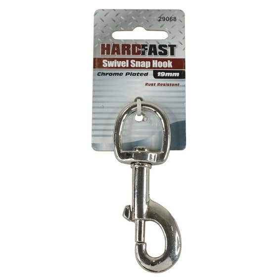 Swivel Snap Hook Chrome Plated 13mm - Hardfast