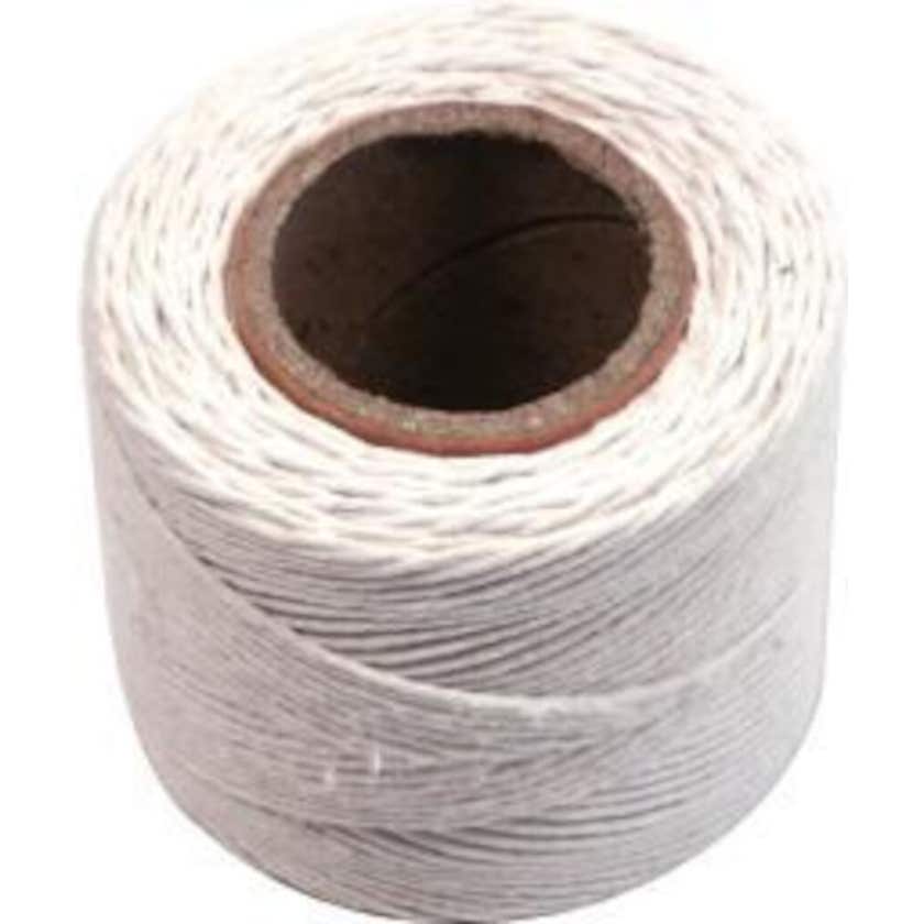 Twine White Cotton 125m