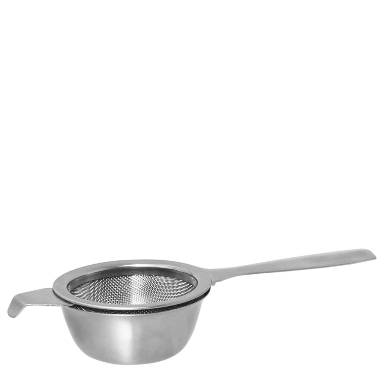 Single Handle Tea Strainer with Drip Bowl