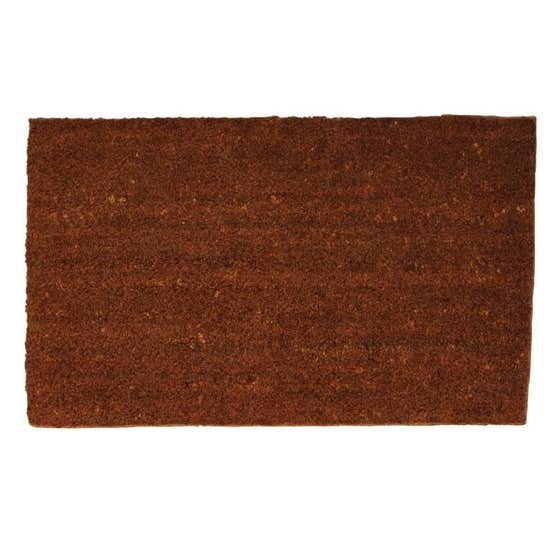 Natural Plain Coir Door Mat 450 x 750mm Bayliss