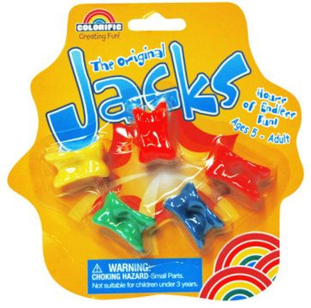 Colorific The Original Jacks Fluro – 5 Pack