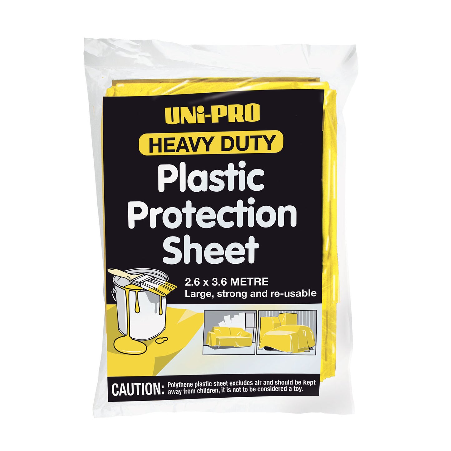 Plastic Protection Sheet Heavy Duty Uni-Pro