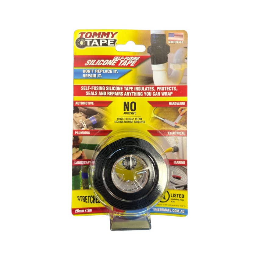 Tape Silicone Black 25mmx3m