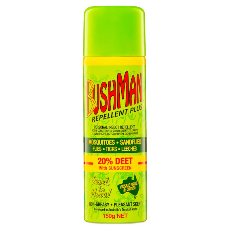 Deet 20% Aerosol 150g Bushman