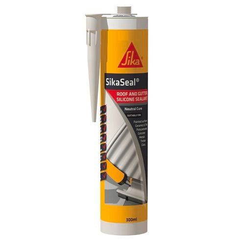 Silicone Sikaseal Roof & Gutter Black 300ml Sika