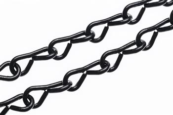 Chain Single Jack Black 2mmx2.5m
