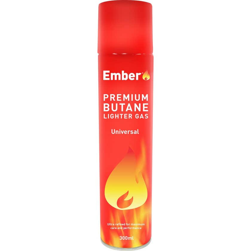 Lighter Refill Gas Butane 300ml Ember