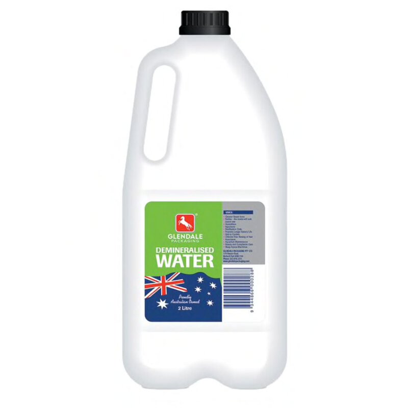 Demineralised Water 2 Litre Glendale