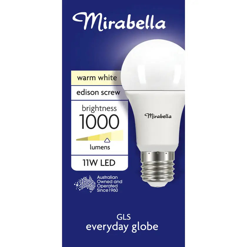 Globe Led Gls Es 11W 1000Lm Warm White Mirabella